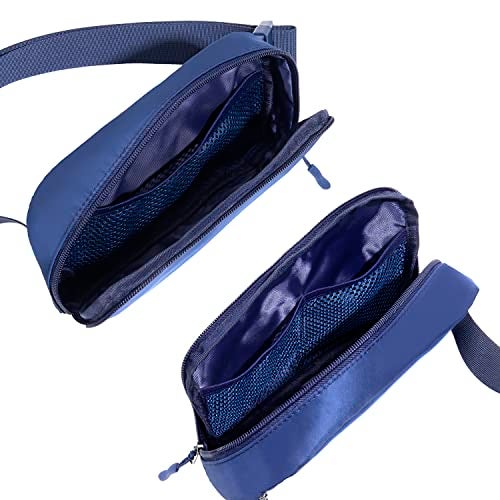 WITROMAN Belt bag Fanny pack crossbody bags for women Everywhere belt bag (blue) - Image 5