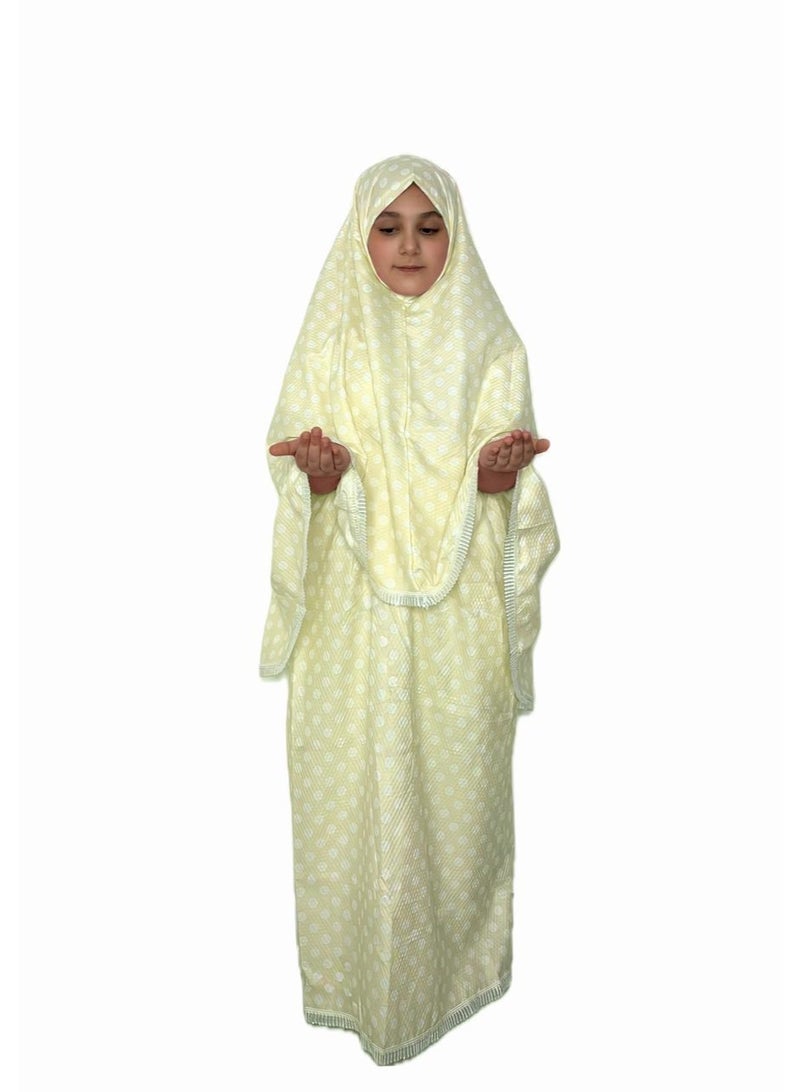 AL BENT AL SHARQIEH Girls Praying robe set dress - Image 1