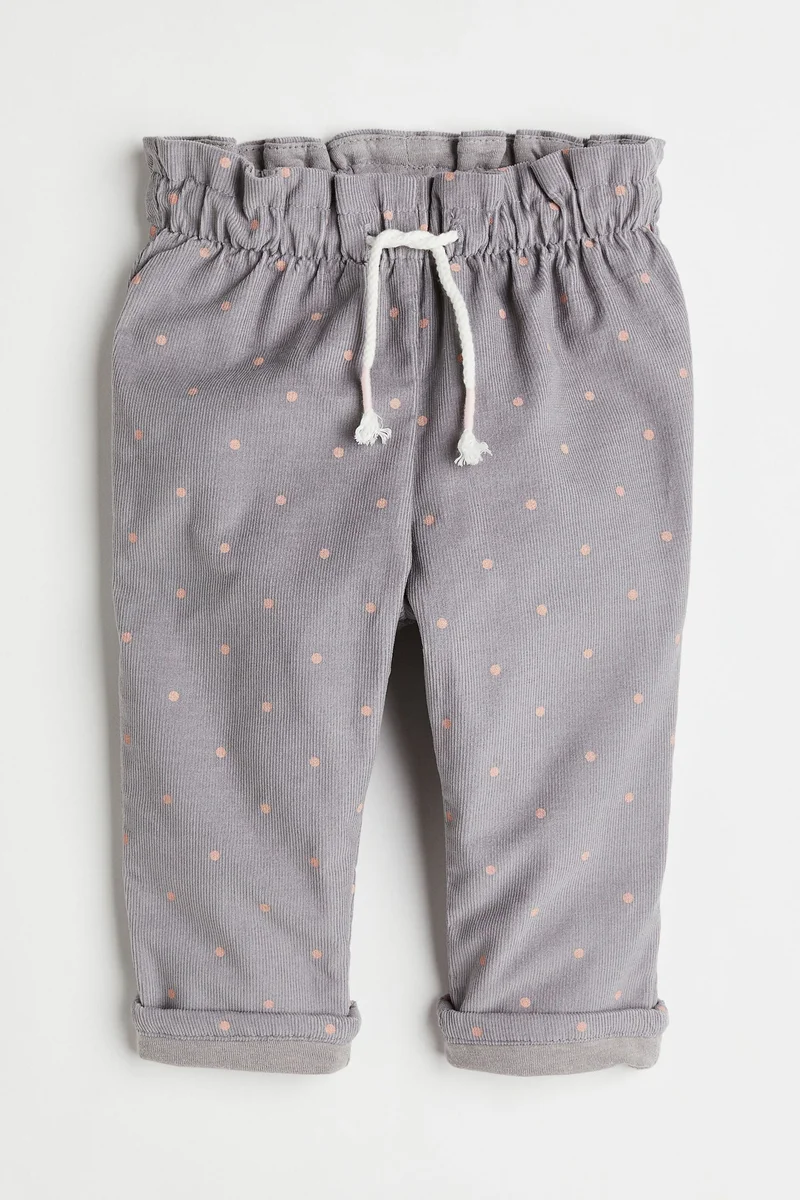 H&M Lined cotton joggers
