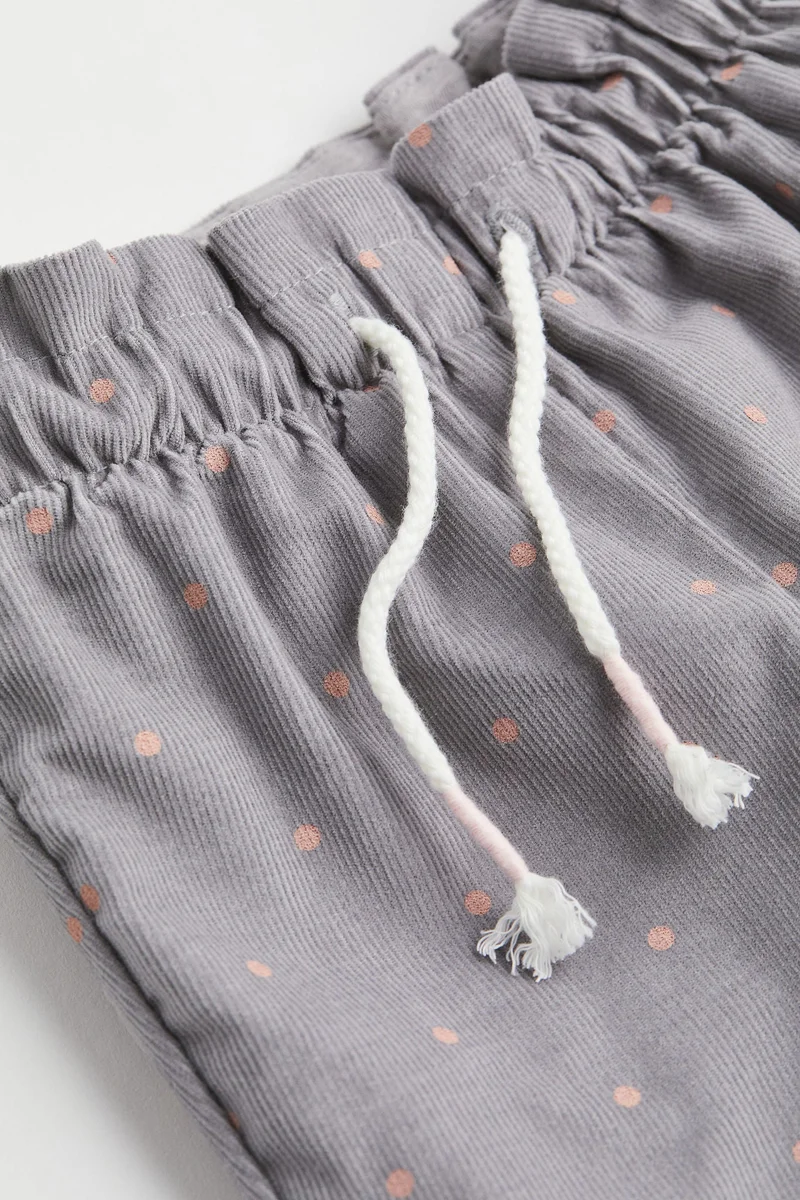 H&M Lined cotton joggers