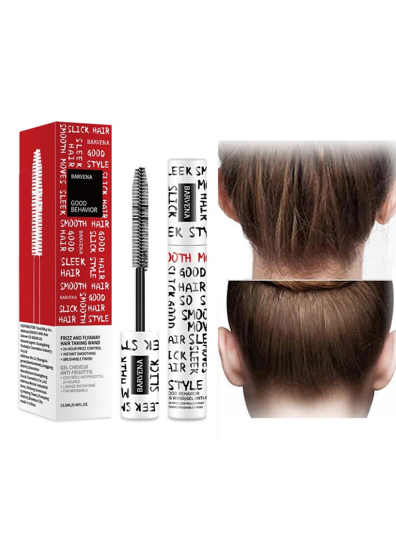 BARVENA Behavior Frizz & Flyaway Hair Taming Wand – Lightweight Gel Control Stick for Smooth, Sleek Hair, Anti-Frizz Styling, 0.24 oz - Image 1