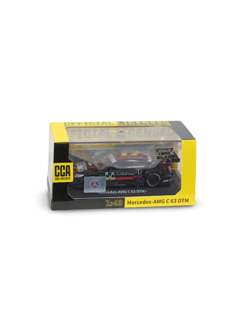 سي سي أيه سيارة سباق مرسيدس-AMG C 63 DTM بمقياس 1:43 من CCA - أسود - Image 1