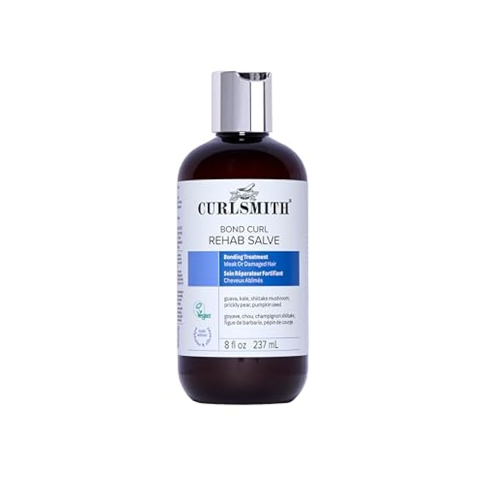 CURLSMITH Bond Curl Rehab Salve - Protein-Rich Treatment, Bond-Building Hair Treatment, For All Curl Types, Vegan & Cruelty Free - Image 1