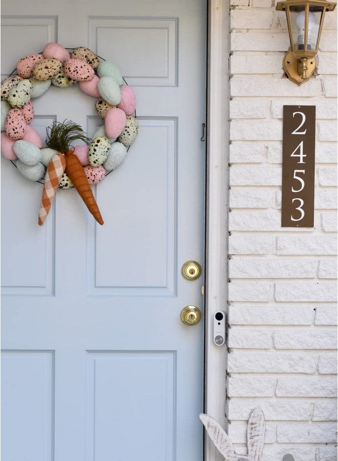 mud pie Fabric Carrot Décor 15" Natural - Image 5