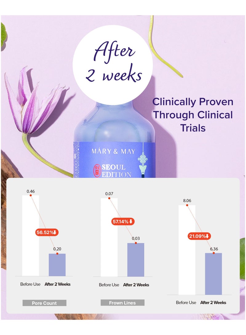 MARY & MAY Mary&May SEOUL EDITION Retinol 0.1% Bakuchiol Cica Serum 2.7oz.(80ml).  Korean Face Serum for Pore Elasticity & Wrinkle Improvement, Cica and Peptides, Fragrance-Free, Vegan, and Cruelty-Free. - Image 4