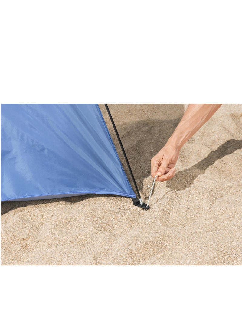 Bestway - Bestway Portable Beach Tent - Lightweight Sun Shade with UV Protection, Easy Setup, Foldable Design for Camping, Picnics and Outdoor Relaxation - Image 1
