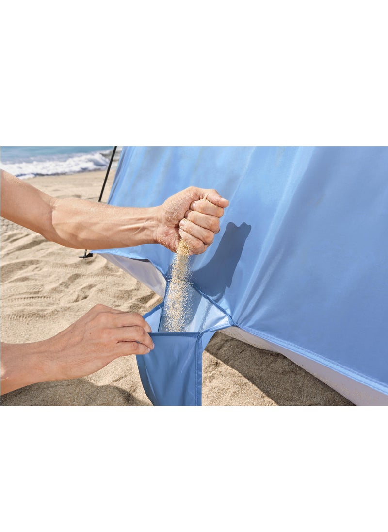 Bestway - Bestway Portable Beach Tent - Lightweight Sun Shade with UV Protection, Easy Setup, Foldable Design for Camping, Picnics and Outdoor Relaxation - Image 1