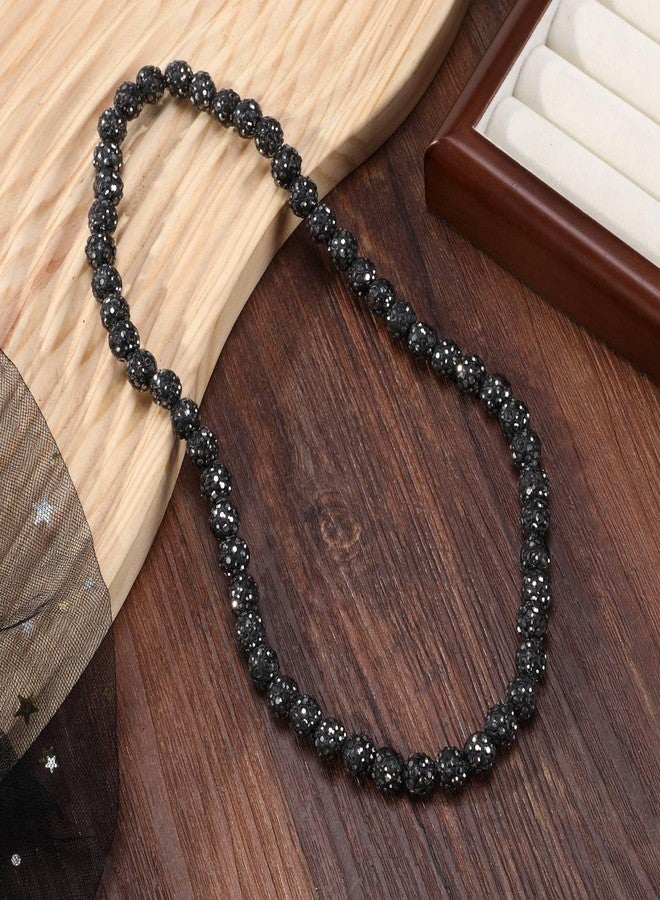 EXPHAIN Philadelphia Phils Baseball Necklace For Men Women Baseballer Inspired Beaded Necklace Unisex Rhinestone Discoball Necklaces Jewelry-gift for baseball team lovers, 20 inches, Rhinestone - Image 4