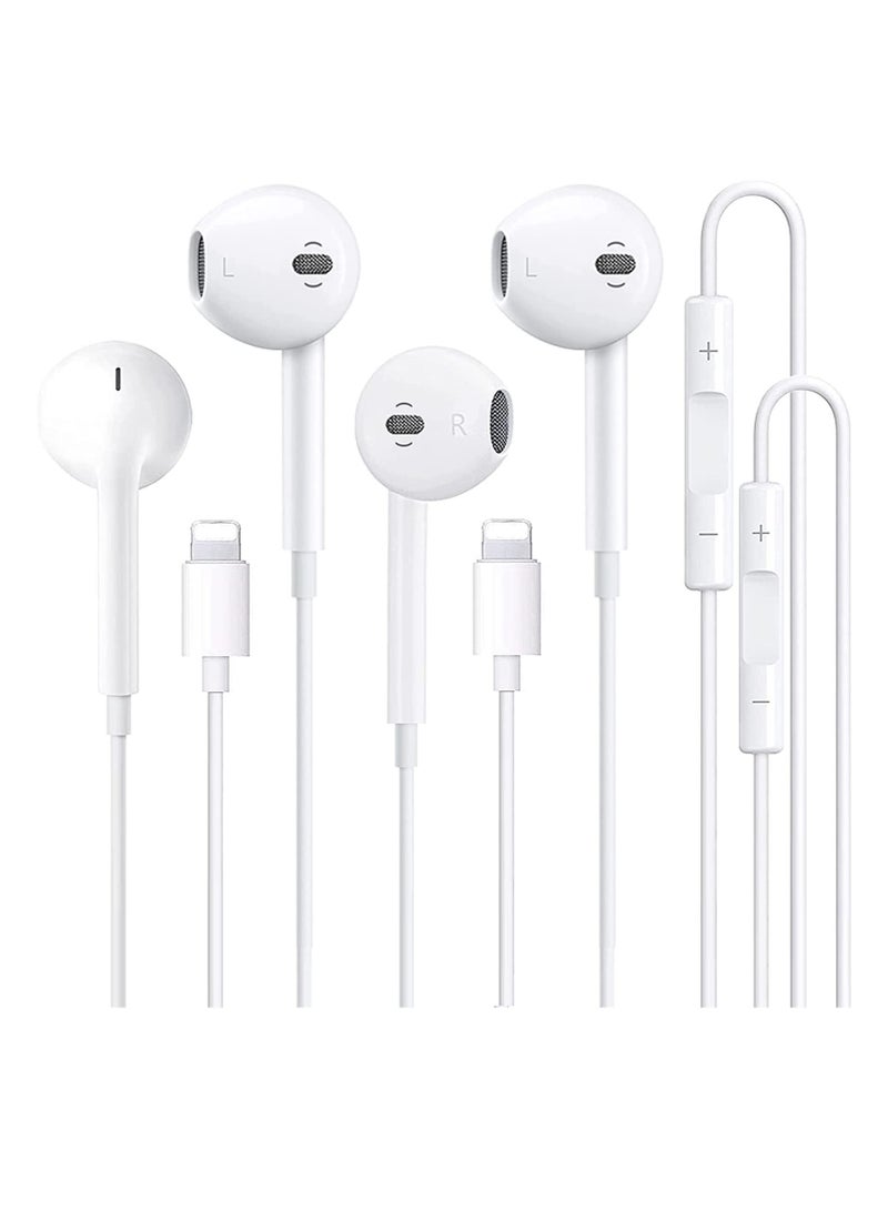 ELTRAZONE iPhone Headphones Earphones with Lightning Wired Noise Isolating - Image 1