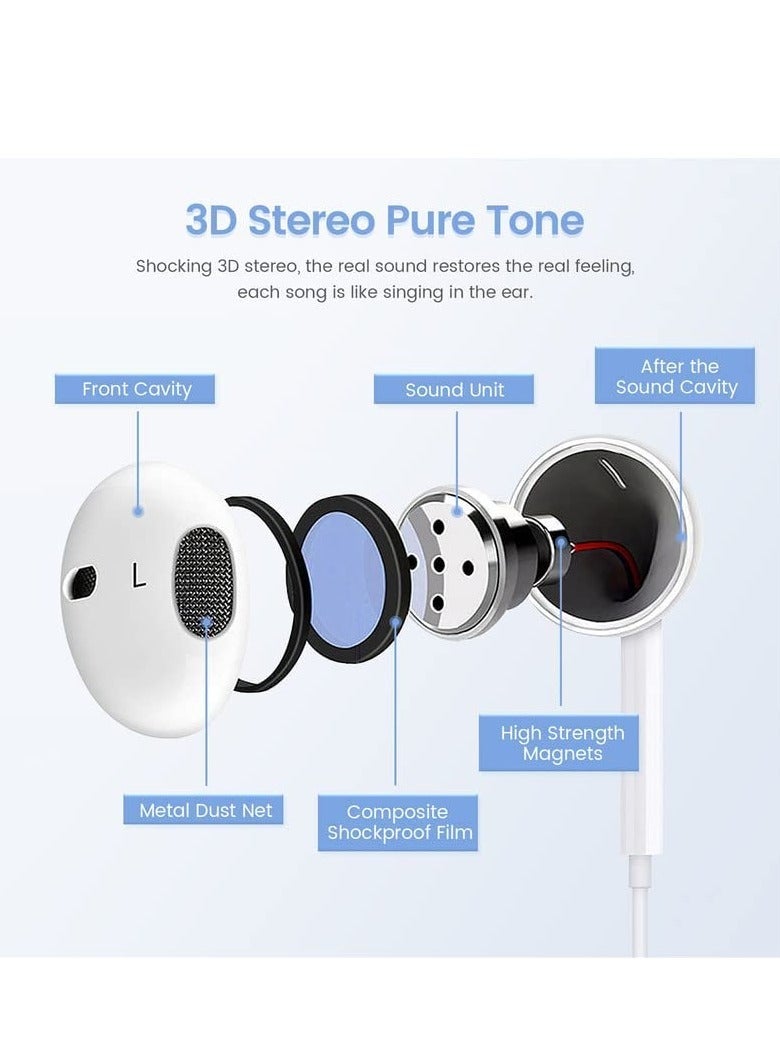 ELTRAZONE iPhone Headphones Earphones with Lightning Wired Noise Isolating - Image 2
