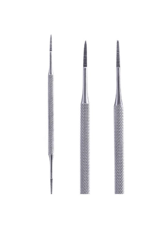 Generic 2 In1 Toe Nail Care Hook Ingrown Double Ended Ingrown Toe Correction Lifter File Manicure Pedicure Toenails Clean Foot Care Tool