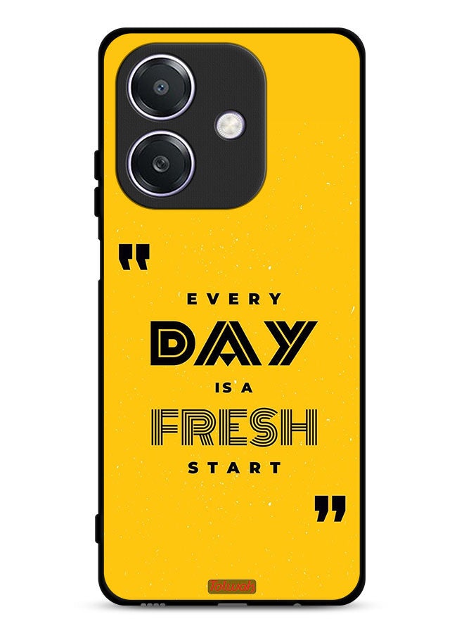 Tolwak Oppo A3x 5G Protective Case Cover Every Day Is A Fresh Start - Image 1