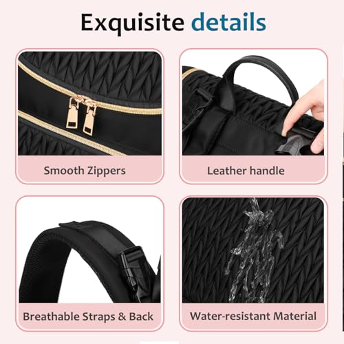 LORADI Diaper Bag Backpack, Baby Shower Gifts, Khaki - Image 5