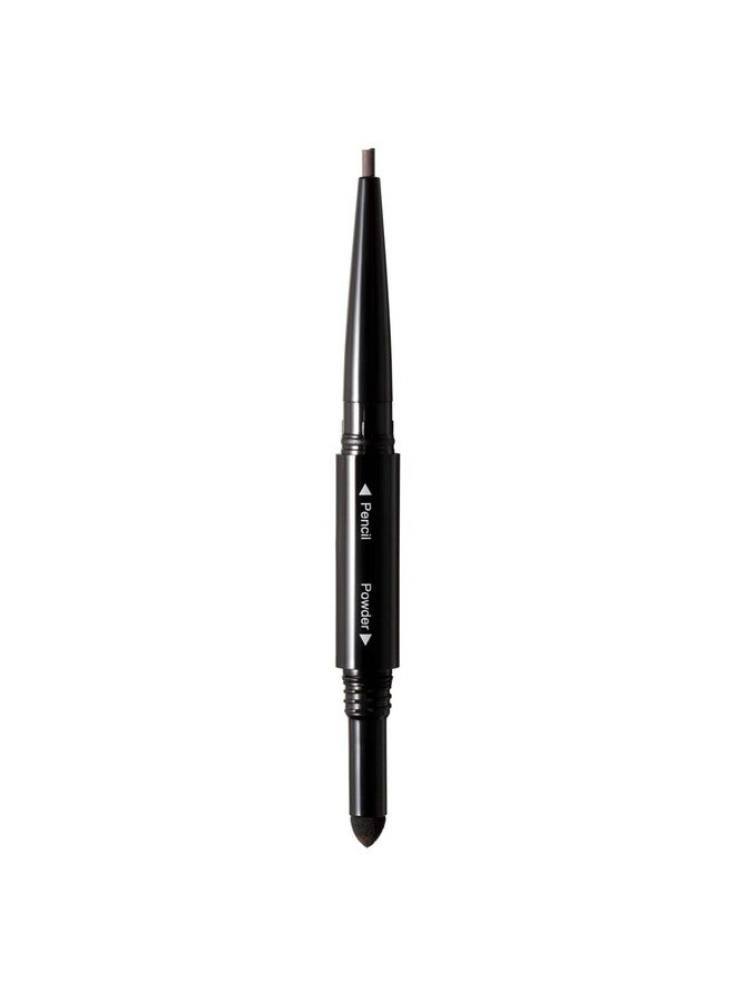 Arches & Halos 2In1 Defining Eyebrow Pencil And Powder Shapes And Fills Sparse Brows For Natural Look Soft Textured Powder Formula Dual Ended With Spoolie Brush Neutral Brown 0.017 Oz - Image 1
