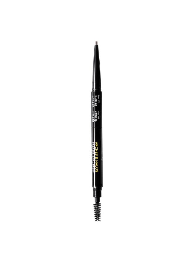 Arches & Halos 2In1 Defining Eyebrow Pencil And Powder Shapes And Fills Sparse Brows For Natural Look Soft Textured Powder Formula Dual Ended With Spoolie Brush Neutral Brown 0.017 Oz - Image 4