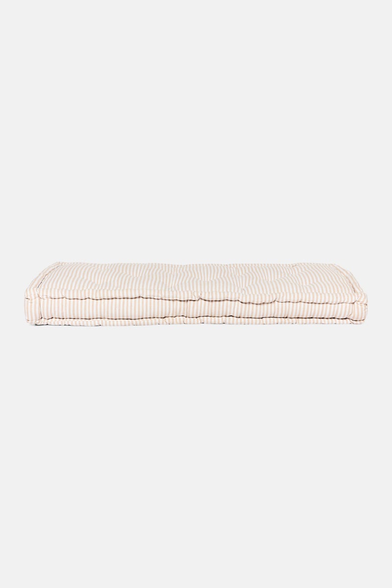Muy Mucho Floor And Bench Cushion 120 x 42 x 10 cm, Beige  - Image 1