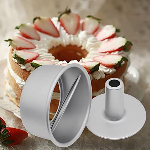 CALANDIS® 1 Set Alloy Chiffon Cake Mold Round Hollow Food Cake Pan Baking Mould 5 Inch | Kitchen, Dining Bar | Baking Accs. Cake Decorating | Baking Accessories | - Image 2