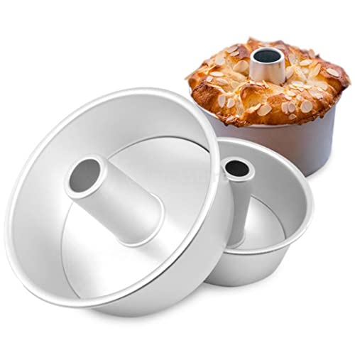 CALANDIS® 1 Set Alloy Chiffon Cake Mold Round Hollow Food Cake Pan Baking Mould 5 Inch | Kitchen, Dining Bar | Baking Accs. Cake Decorating | Baking Accessories | - Image 3