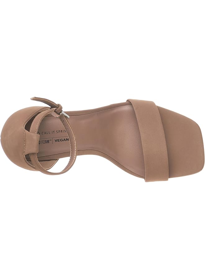 كول ات سبرنج 16539842 صندل لوسيتا بكعب للنساء بني فاتح - Image 4
