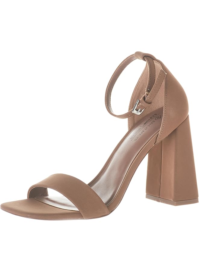 كول ات سبرنج 16539842 صندل لوسيتا بكعب للنساء بني فاتح - Image 1