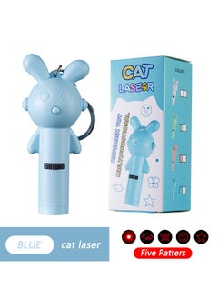 LOVET Cat Laser Toy, Red Dot LED Light Pointer Interactive Toys Indoor Cats DogsLaser, Long Range 5 Modes Laser Projection Playpen for Kitten Outdoor Pet Chaser Tease Stick Training Exercise 