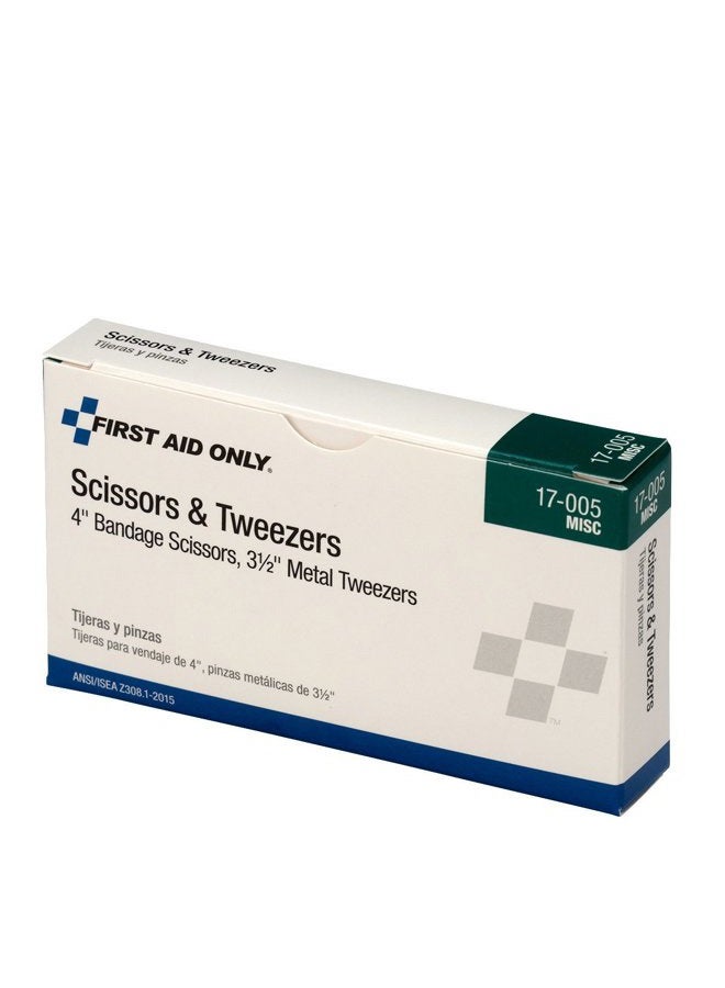 First Aid Only Scissors & Metal Forcep Pack - Image 4