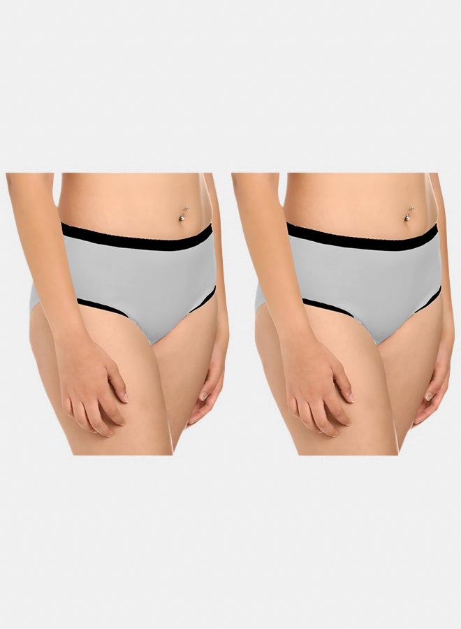 Dahab Cotton Set Of 2 Pieces Classic Underwear For Women - Image 1