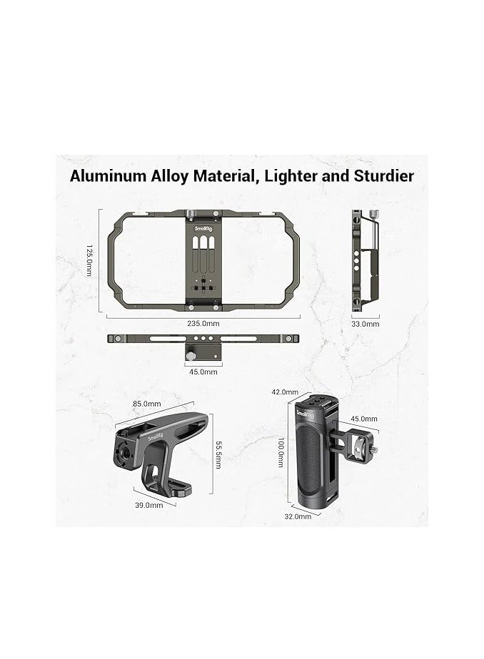 SmallRig Universal Phone Video Rig Kit – Compatible with iPhone 16/15/14/13/12 Pro Max - Image 3