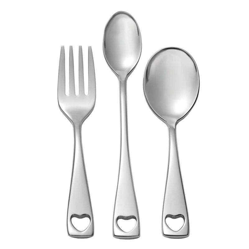 Oneida Little Love 3 Piece Baby Set silver