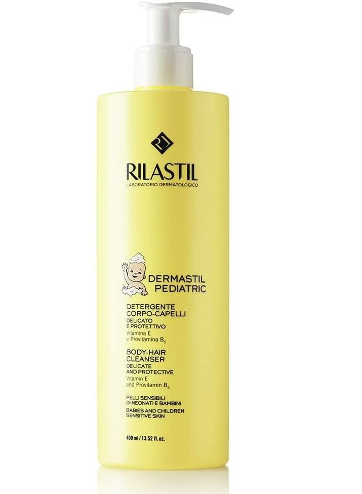 Rilastil Dermastil Pediatric Body-Hair Cleanser 400ml - Image 2