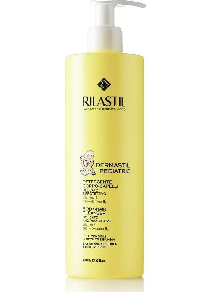 Rilastil Dermastil Pediatric Body-Hair Cleanser 400ml - Image 3