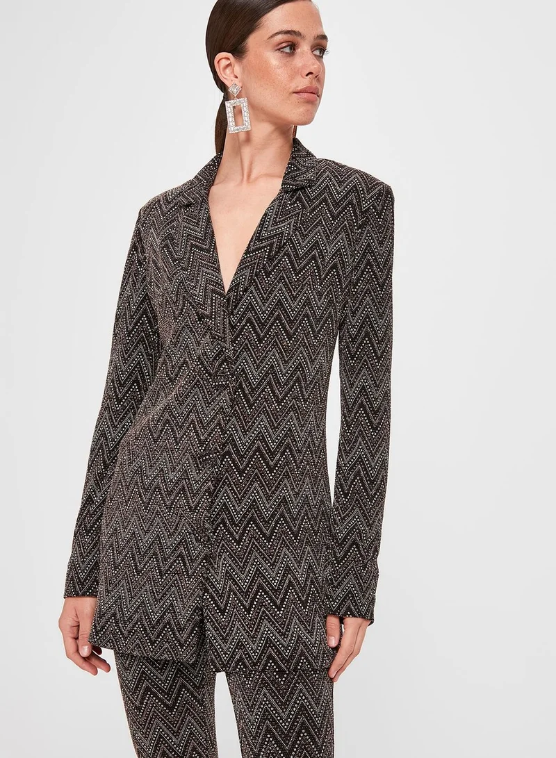 trendyol Printed Blazer