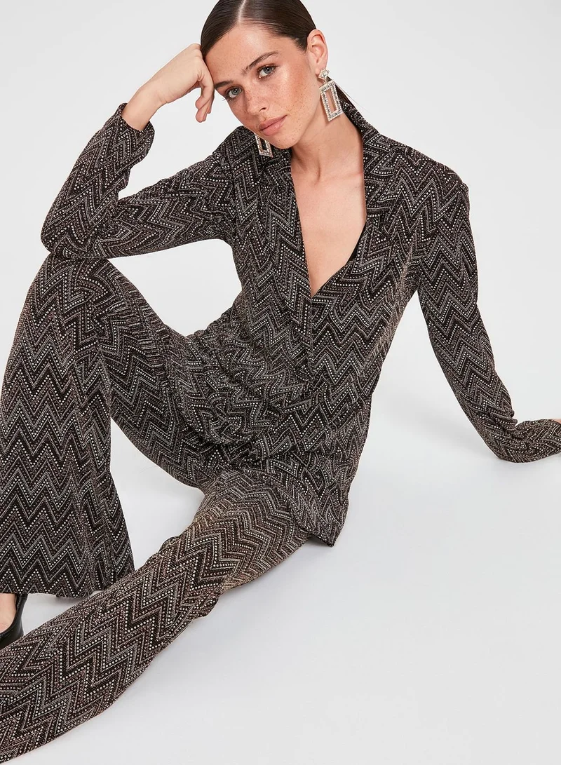 trendyol Printed Blazer