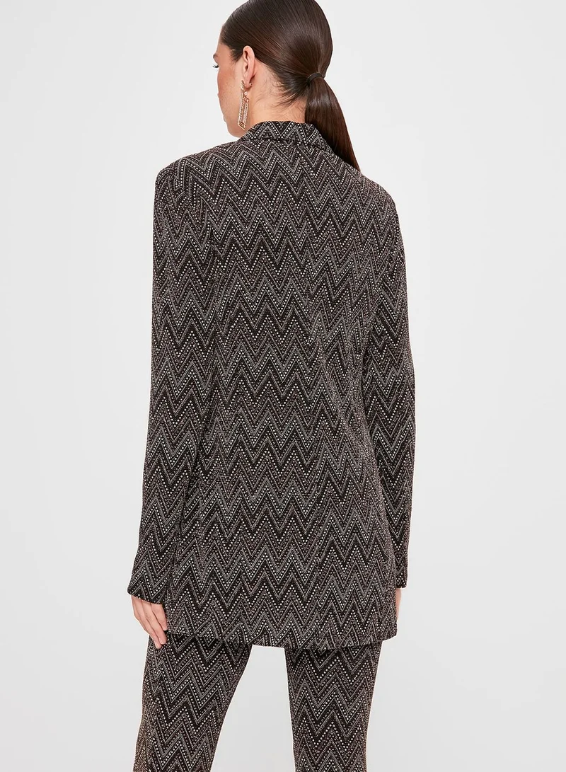 trendyol Printed Blazer