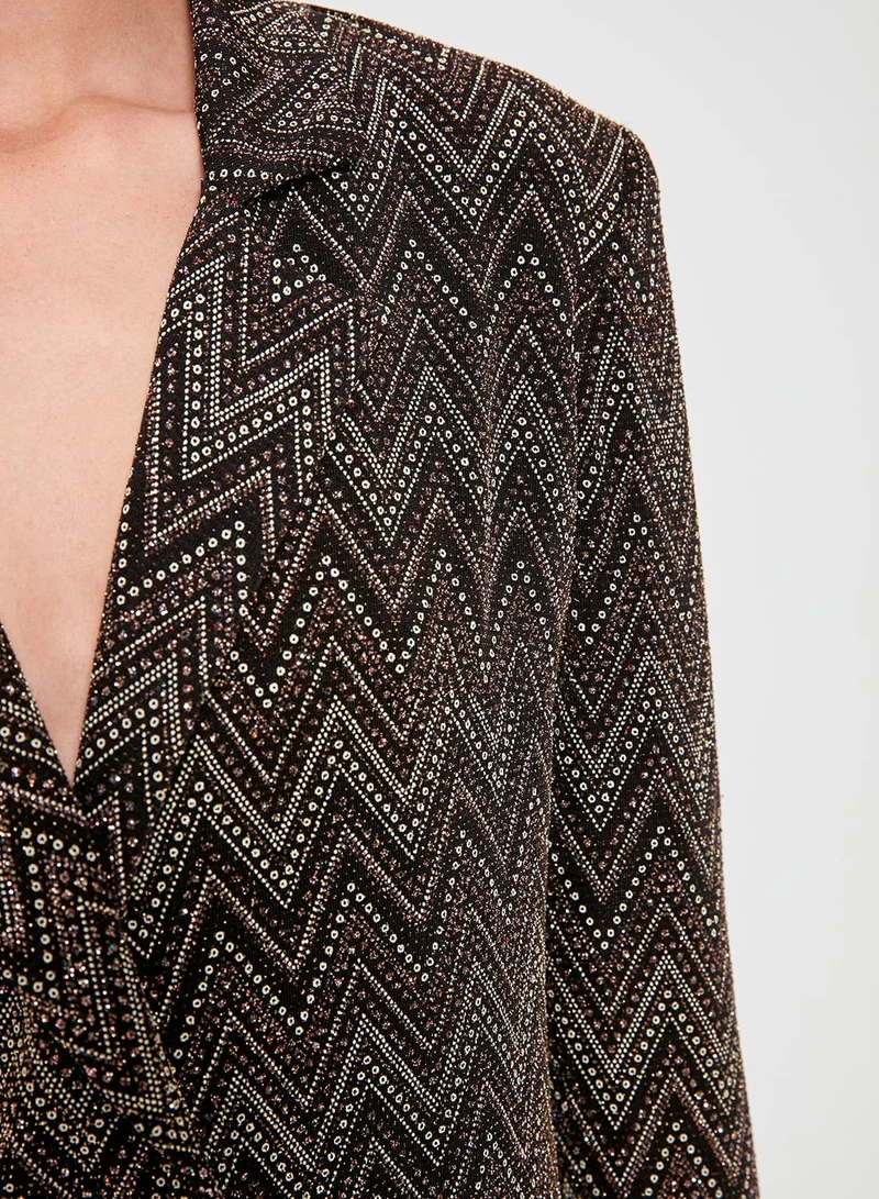 trendyol Printed Blazer