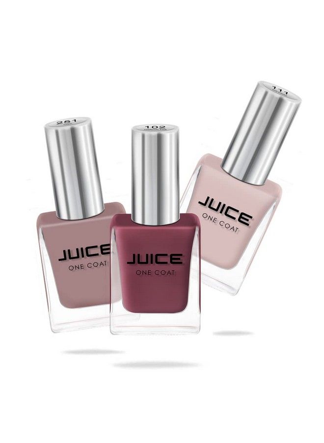 JUICE Quickdry Long Lasting Chip Resistant Gel Finish High Gloss F&D Approved Colors & Pigments Nail Kit 4 In 1 Combo 27 & Lipstick M70  - Image 3