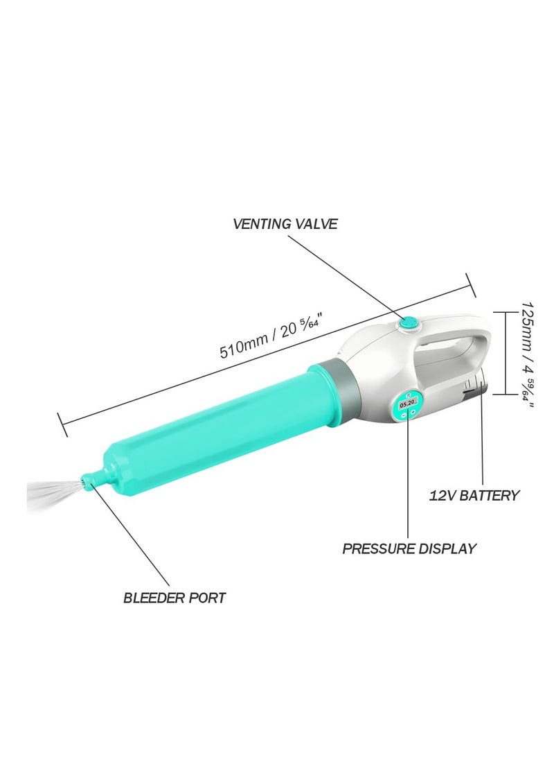 SYOSI - Electric Toilet Plunger High Pressure Plunger Toilet Electric Air Drain Blaster Electric Air Plunger for Toilet Electric Bathroom Plunger Air Pump Drain Unblocker Pipe Unclogger - Image 1