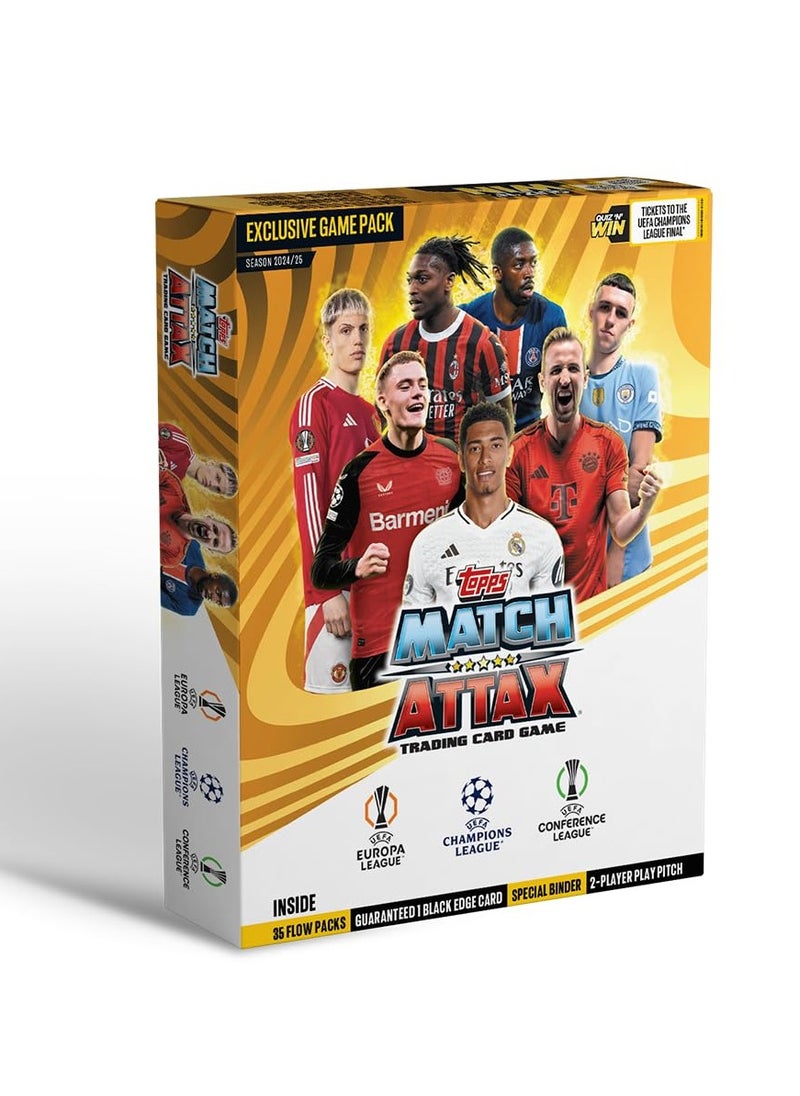 Topps - Topps UEFA Champions League Match Attax 24/25 Trading and Collectible Card Game ((Exclusive Game Pack)) - Image 1