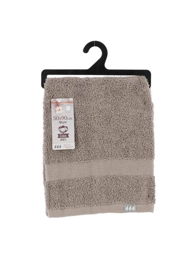 Tendance Quick Absorbent High Quality Cotton Hand Towel Taupe 50 X 90Cm 7003165 - Image 2