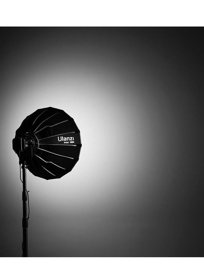 Ulanzi - Parabolic Softbox 60cm with Mini Bowens Mount L054 - Image 1