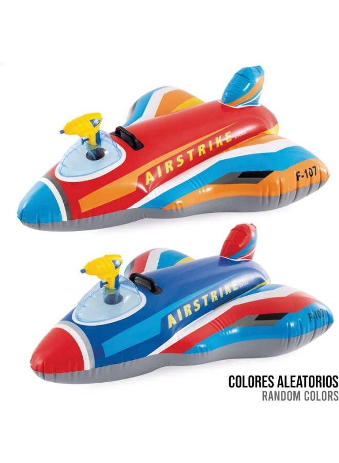 Intex Jet Fighter Ride-On Inflatable Pool Float 117 x 104 cm Model 57531