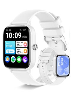 RollsTimi  Men/Women Bluetooth Smartwatch, 1.83-Inch High Definition Large Screen Full Screen Touch, Ultra Thin Body, 100+ Sports Modes, Wireless Answering/Making Calls, Multi Dimensional Health Monitoring, Smart Bracelet RT i128  - Image 1