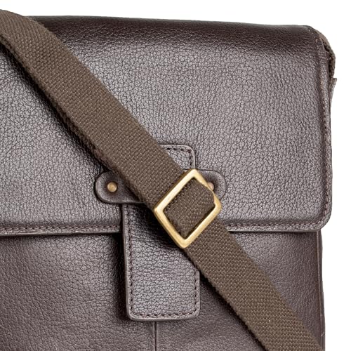 Hidesign Men's Leather Crossbody Bag - Image 5