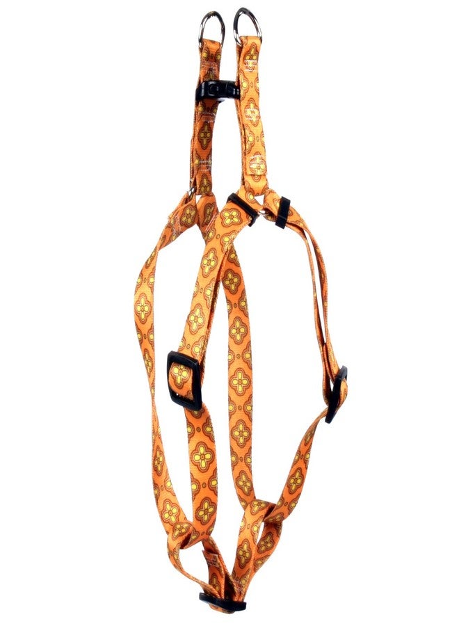 يلو دوج ديزاين سرج كليو البرتقالي من يلو دوغ ديزاين، سهل الارتداء، عرضه 3/8 بوصة، يناسب محيط صدر من 4.5 إلى 9 بوصات، مقاس صغير جدًا