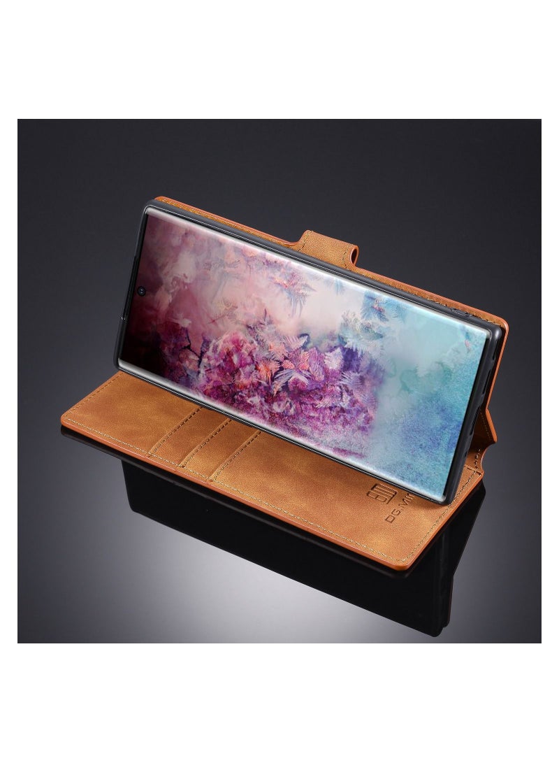 Suteni Flip Cover Leather Protective Case for Samsung Mobile Phone - Image 2