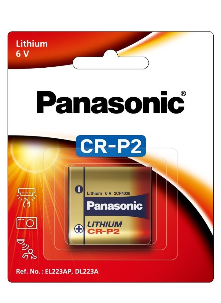 Panasonic Panasonic CR-P2PA/1BE household battery Single-use battery Lithium 6V  - Image 1