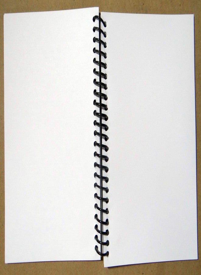 amblitz Spiral Notebook | Unruled | A5 Size Notebook | 200 Pages | Pack of 2 | Short Unruled Spiral Notebook | - Image 3