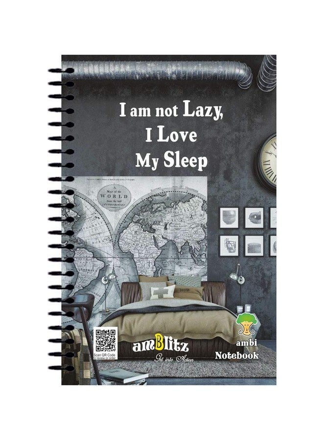 amblitz Spiral Notebook | Unruled | A5 Size Notebook | 200 Pages | Pack of 2 | Short Unruled Spiral Notebook | - Image 1