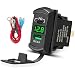 Anina USB C Rocker Switch Insert 12V 24V 30W USB A PD Outlet Socket with LED Voltage Display 18W QC 30 Charger Replacement for Marine Cars Truck Van Boat RV Motorcycle ATV - Image 2