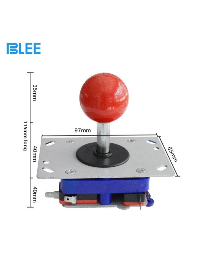 General Japanese Clear Water Rocker Doll Machine Short Rod Game Machine Arcade Fighting Boxing Moonlight Treasure Box Operation Handle Grip-Product Color:Japan Clear Water Rocker (short Rod)-no Ball  - Image 1